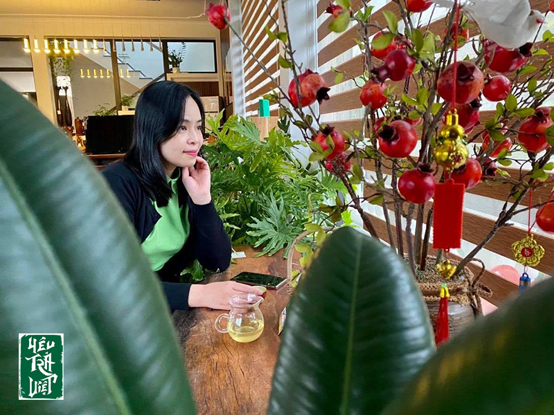 Vừa thưởng trà vừa chill cùng không gian Trà Hương Vân