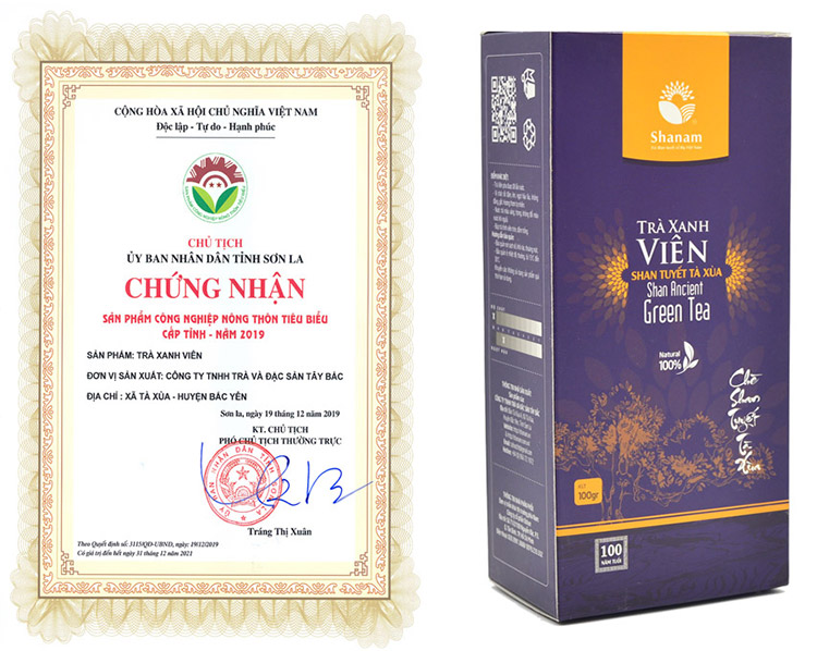 Trà Xanh Viên - Sản phẩm công nghiệp nông thôn tiêu biểu 