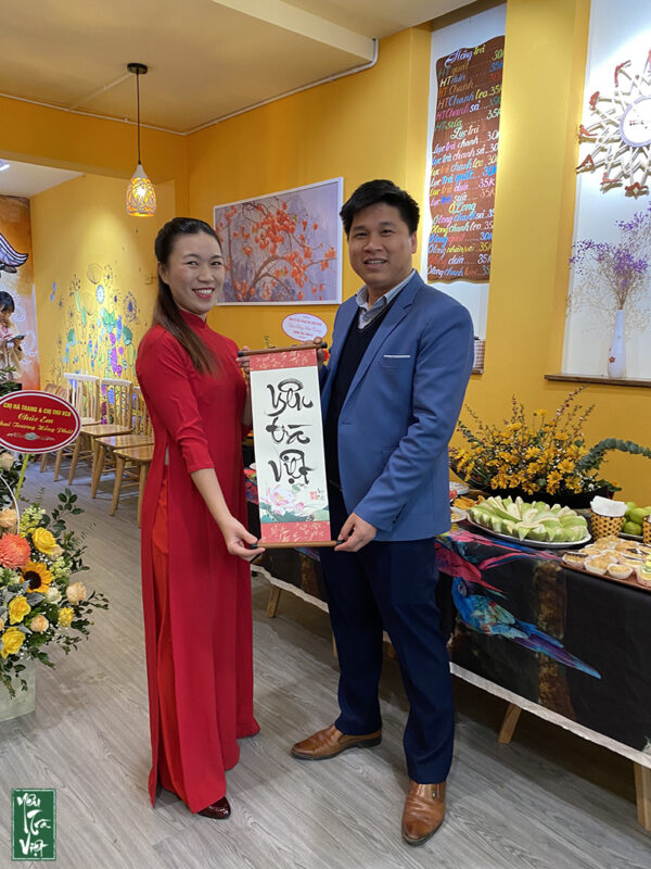 kết nối được với hệ thống hơn 50 trà quán trên khắp cả nước. Quán trà Amina