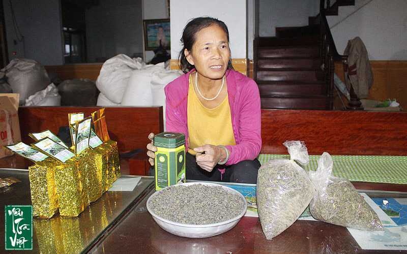 Bà Hà Ngọc Quỳnh và các sản phẩm chè