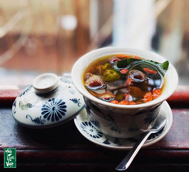 Nhiều dòng trà được thơm ngon được phục vụ tại đây
