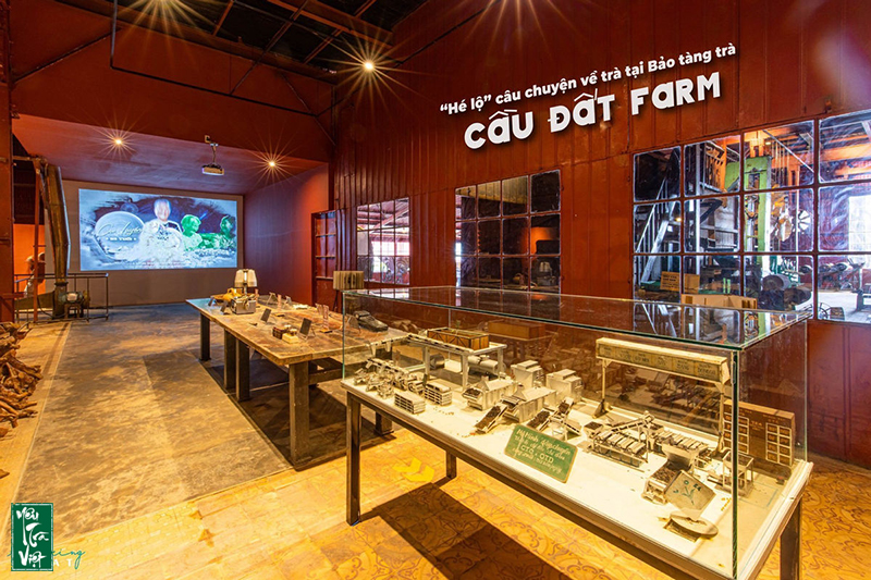 Nhà máy trà cổ ở Cầu Đất Farm