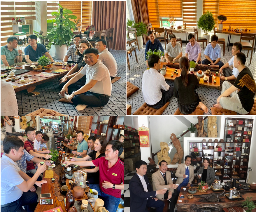 Không gian văn hóa thưởng trà tại Hương Vân Trà