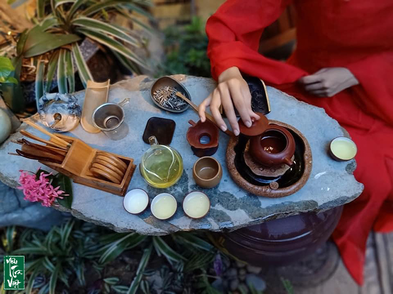 Phục vụ nhiều dòng trà khác nhau 