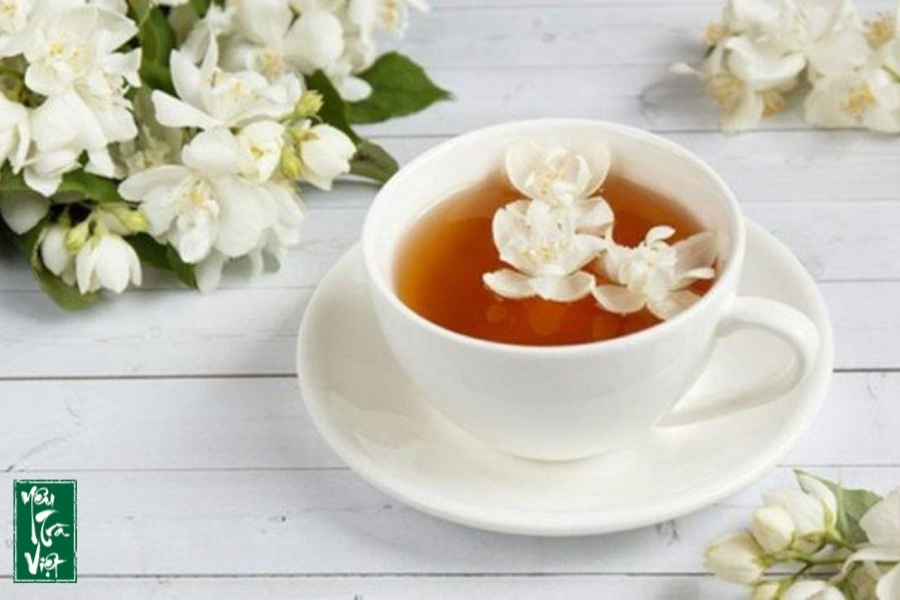 Hương vị dịu êm của trà nhài vô cùng khó quên