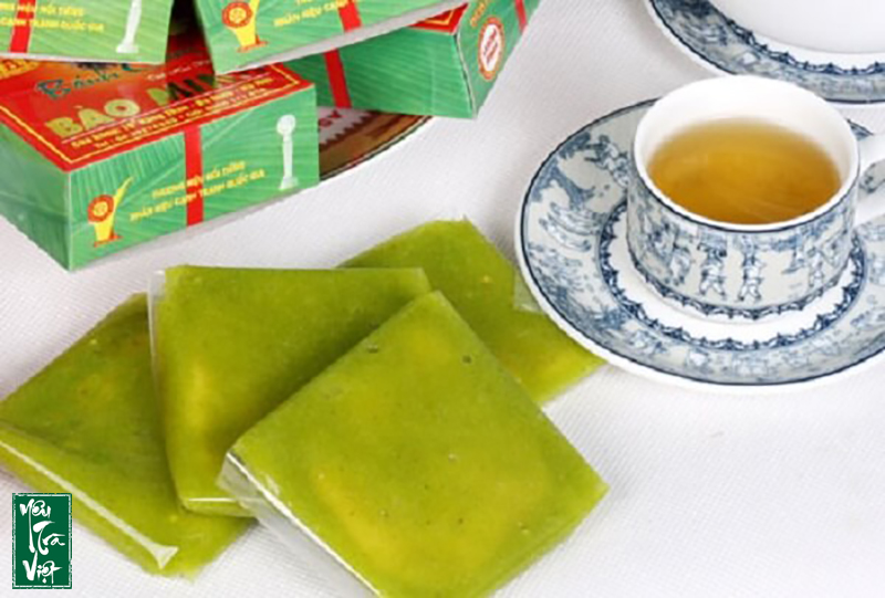 Bánh cốm đã trở thành một loại bánh đặc sản của người dân Hà Nội.