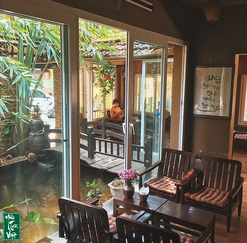 Không gian mang đầy tính nghệ thuật
