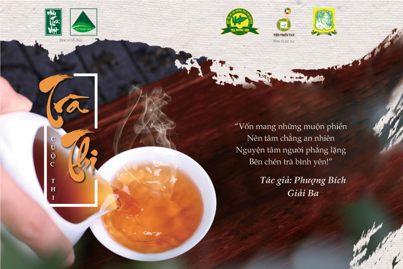 Chị Phượng Bích đạt giải 3 trong cuộc thi làm thơ về trà