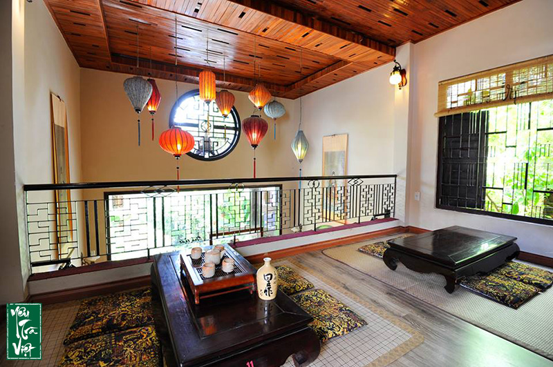 Không gian trà thất mang phong cách tĩnh 