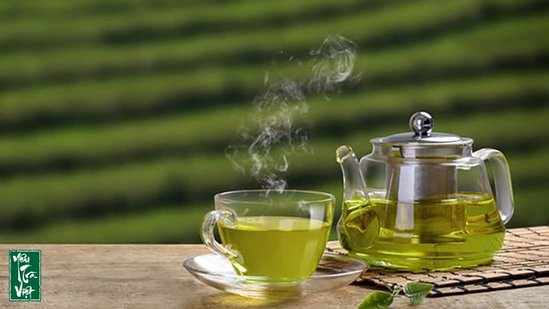 Khi pha trà xanh cần chú ý đến lượng nước pha trà
