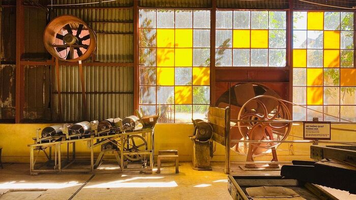 Hình ảnh các thiết bị máy móc phục vụ sản xuất chè