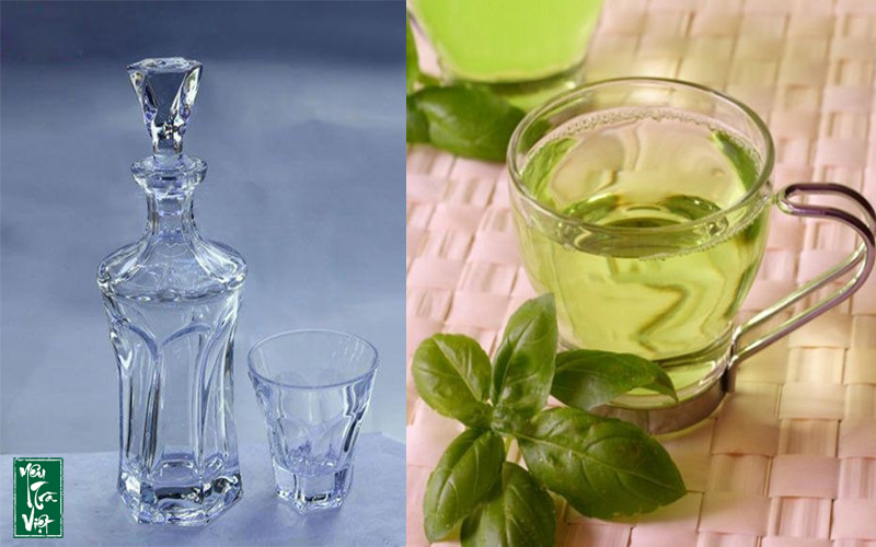 Trà xanh và rượu