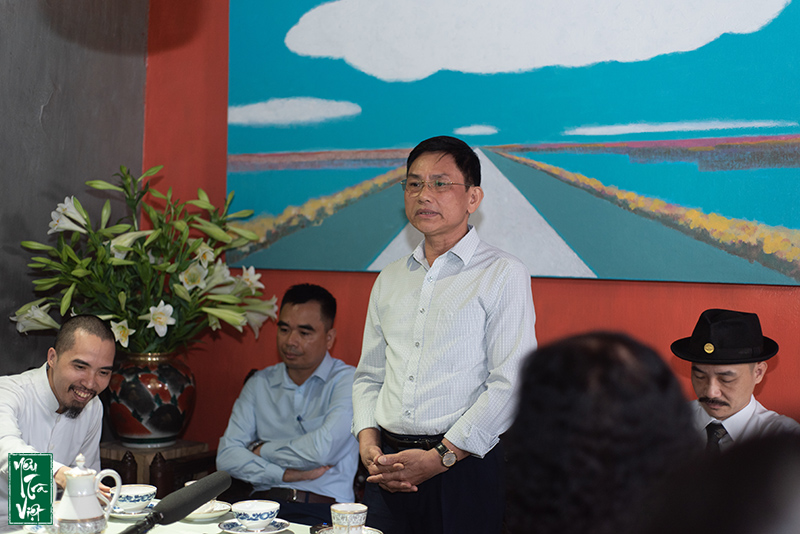Ông Hoàng Vĩnh Long đại hiện Hiệp Hội Chè Việt Nam đã chia sẻ ý nghĩa về ngày chè thế giới,