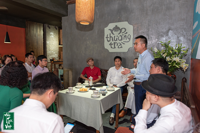 Ông Nguyễn Ngọc Bình - Giám Đốc Trung tâm Nghiên cứu và Phát triển Chè phát biểu