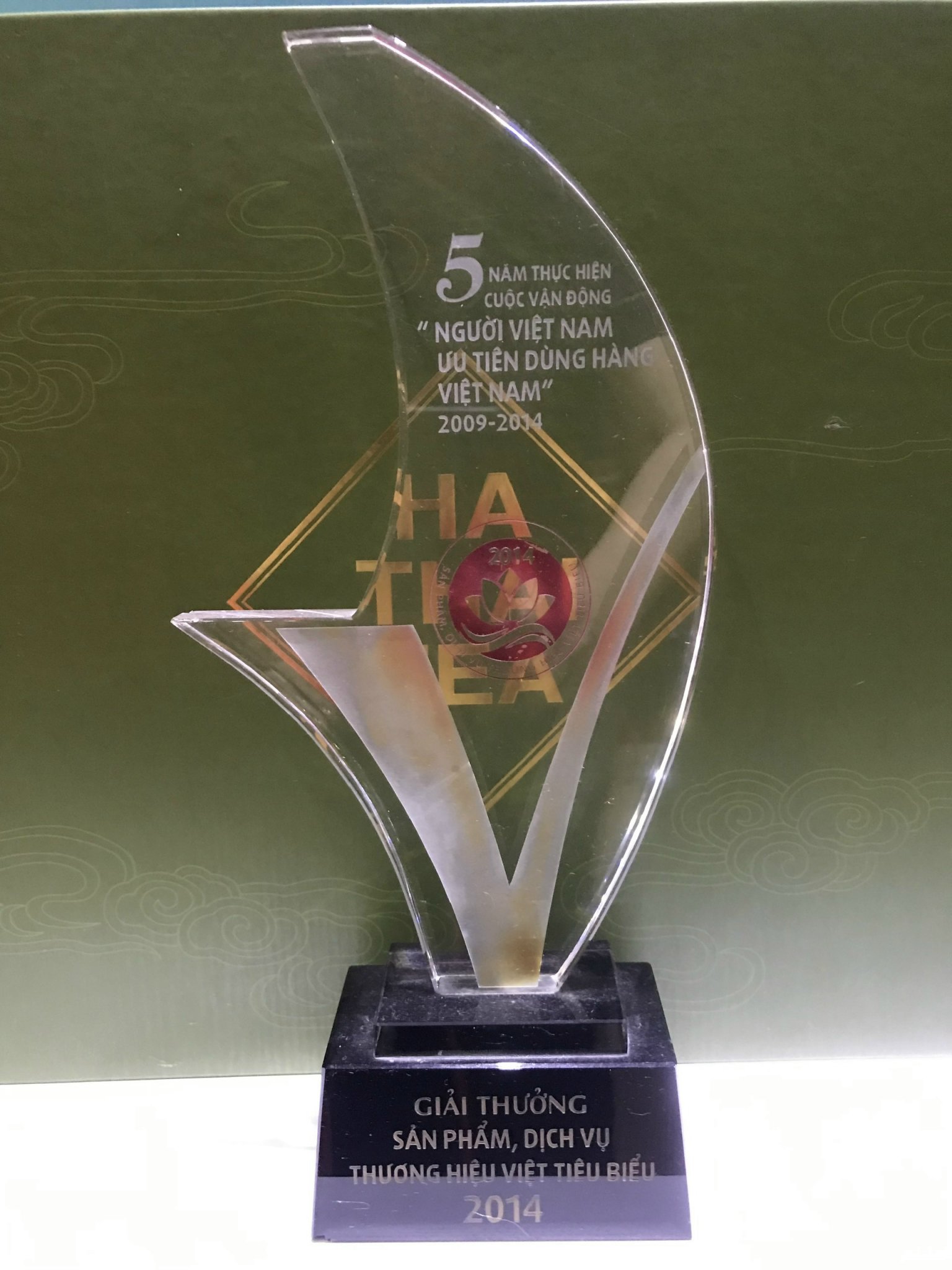 Giải thưởng sản phẩm dịch vụ thương hiệu Việt tiêu biểu 2014
