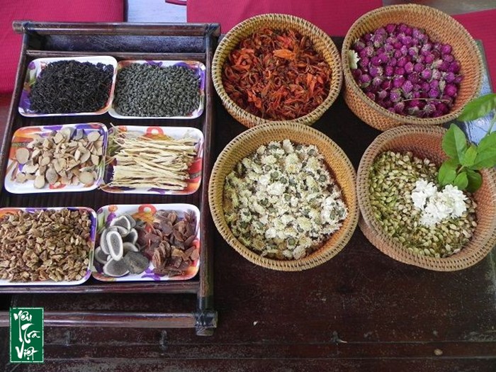 Nguyên liệu pha trà