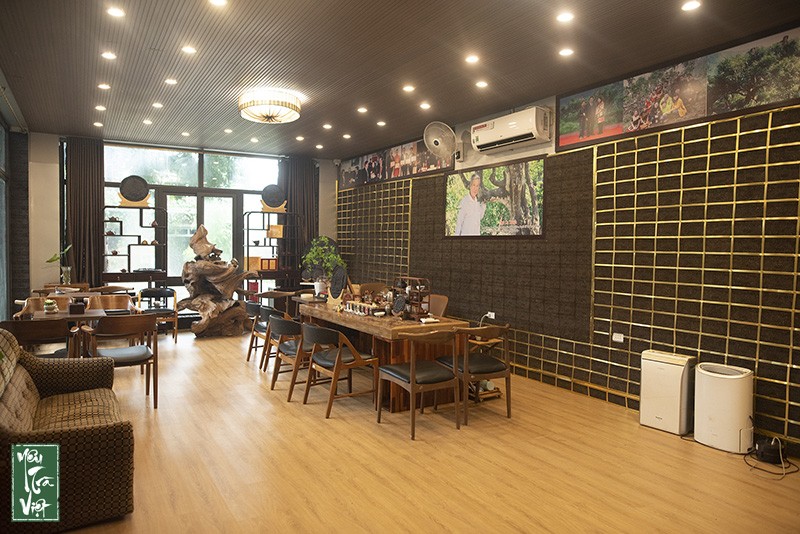 Trà quan được thiết kế ấn tượng