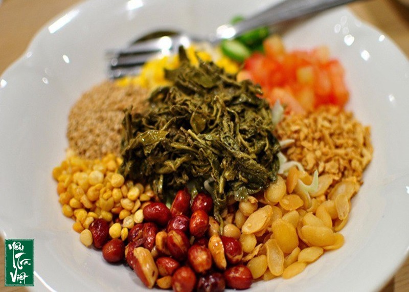 Salad trà muối kiểu Myanmar
