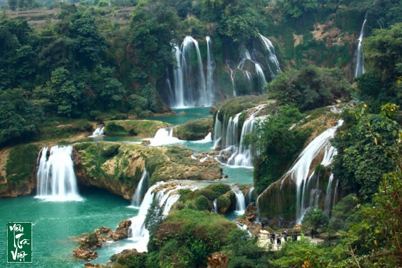 Nguồn nước quý pha trà ở Thác Bạc - Sapa