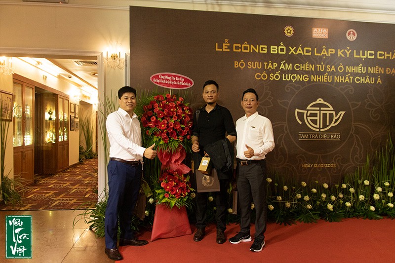 Yêu trà Việt vinh dự là khách mời đặc biệt trong chuỗi sự kiện công bố xác lập kỷ lục 