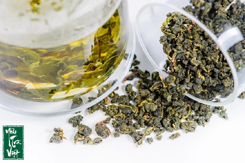 Kỹ thuật pha trà Oolong xanh lạnh