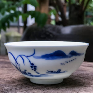 Chén Sứ Vẽ Tay Dáng Cao, Thấp Chén Sứ Vẽ Tay Dáng Cao, Thấp