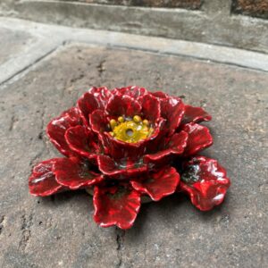 Hoa mau don moi 3 Hoa mẫu đơn đỏ – Gốm Sứ Thái Anh