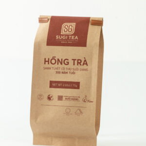 Hồng trà túi giấy 75g 1 Hồng trà Suối Giàng Túi Giấy 75g – QTea