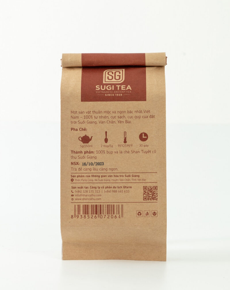 Hồng trà túi giấy 75g 4 Hồng trà Suối Giàng Túi Giấy 75g – QTea