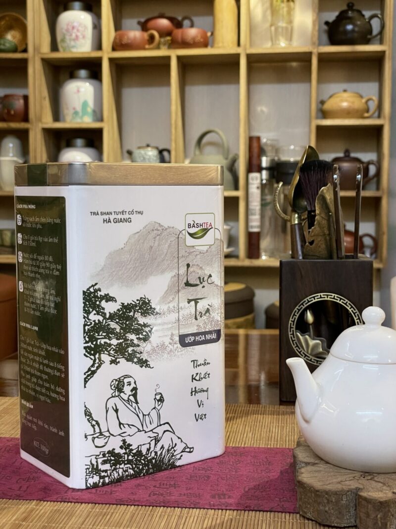 Luc tra hoa nhai 1 Hộp Lục Trà Hoa Nhài – BashTea