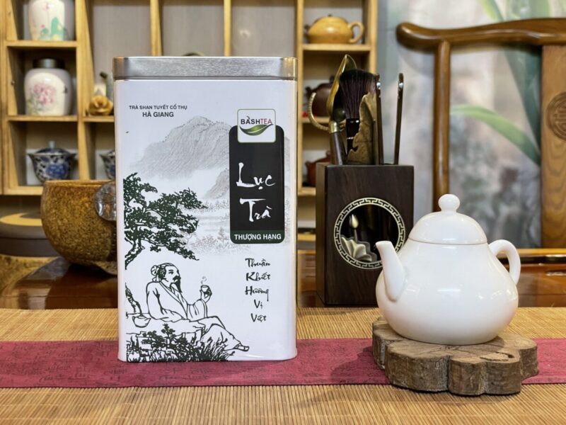 Lục trà thượng hạng 1 Hộp Lục trà thượng hạng – 100g – BashTea