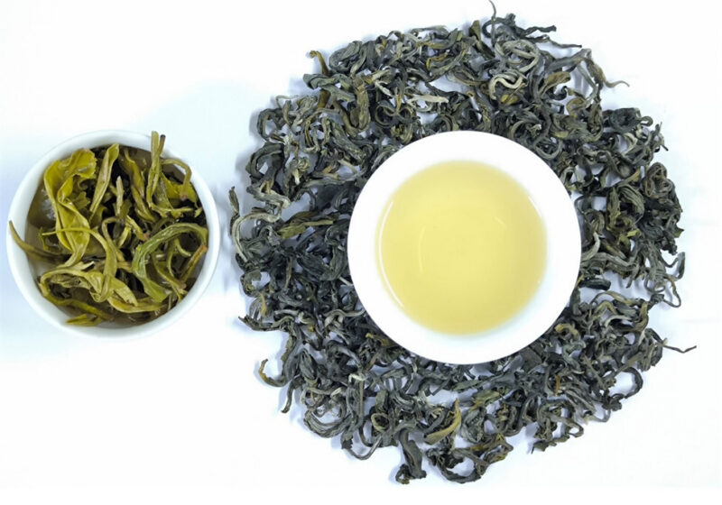 Lục trà túi giấy 100g 2 Lục Trà Suối Giàng Túi Giấy 100g – QTea
