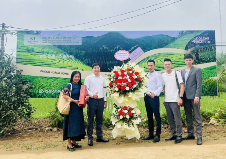Chúc mừng HTX chè Nguyên Hương, xã Hoàng Nông, huyện Đại Từ, tỉnh Thái Nguyên khai trương