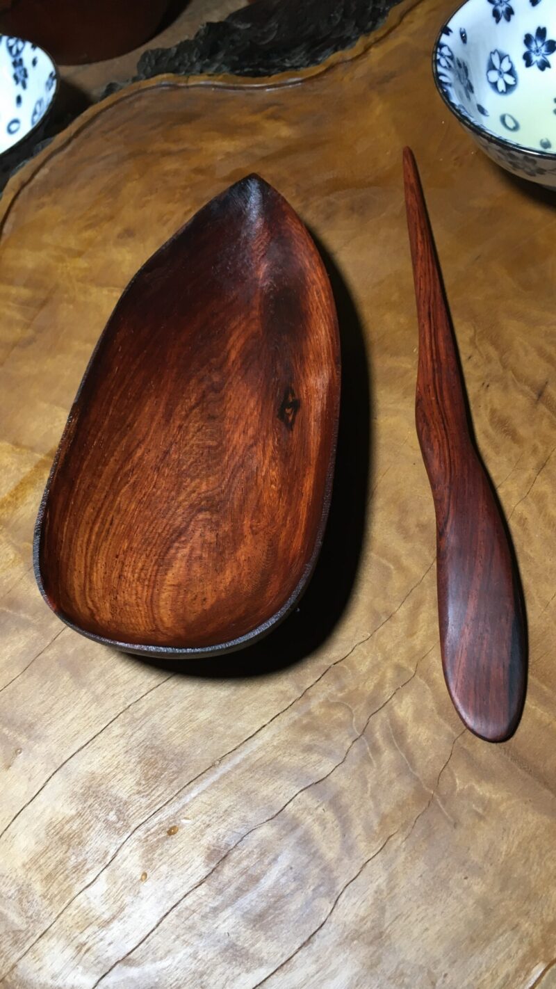 Bộ Cung Nhãn & Khơi Trà – Gỗ trắc