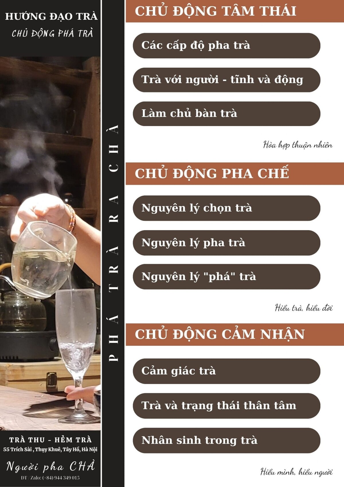 Lớp hướng đạo “Chủ động Phá Trà”