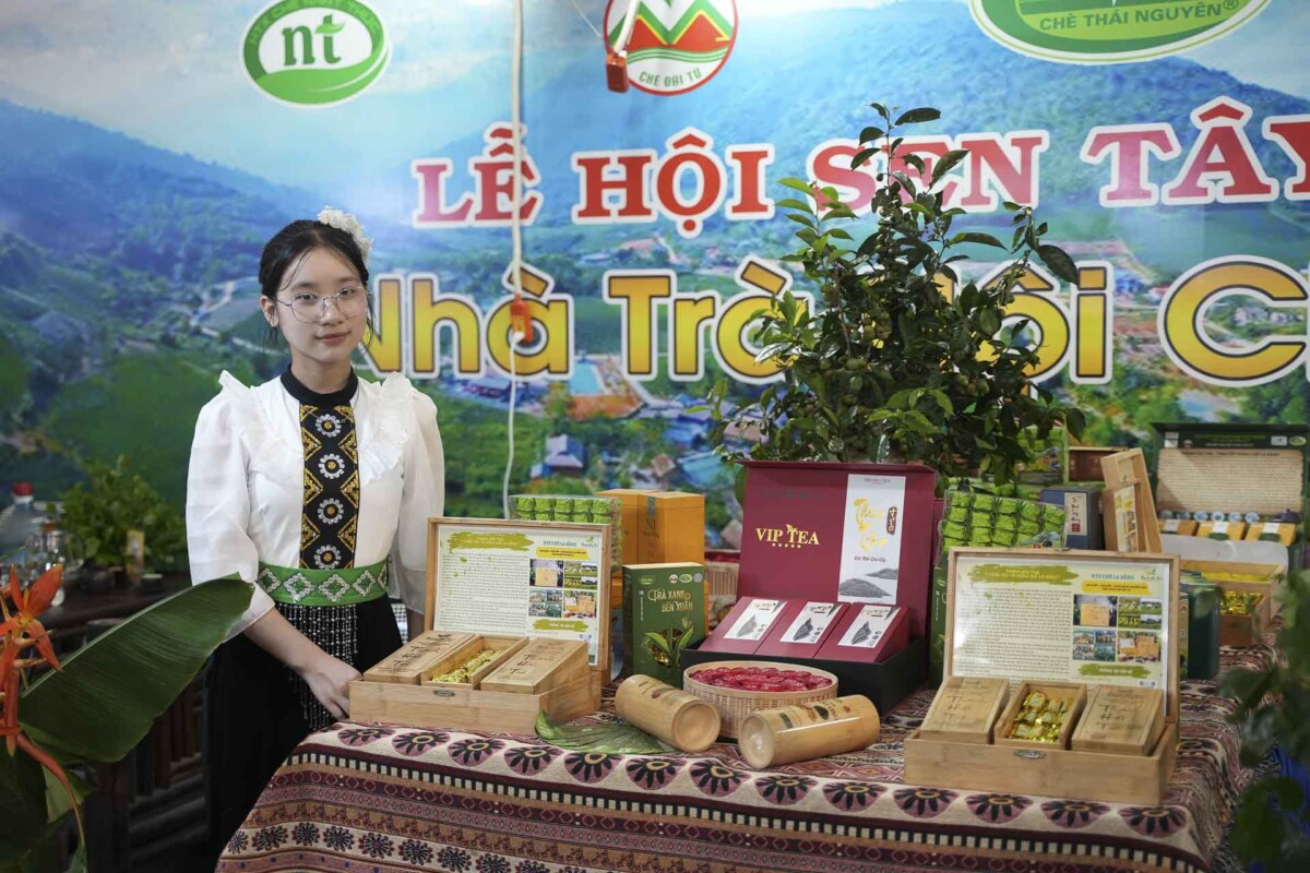 Yêu trà Việt đồng hành cùng Lễ hội Sen Hà Nội trong hoạt động Trà