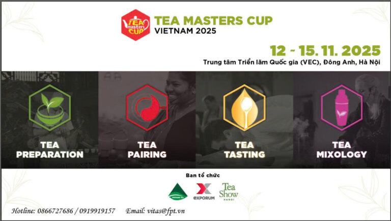 THƯ MỜI ĐĂNG KÝ THAM GIA CUỘC THI TEA MASTERS CUP 2025